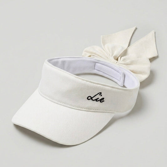 Ribbon Visor - White