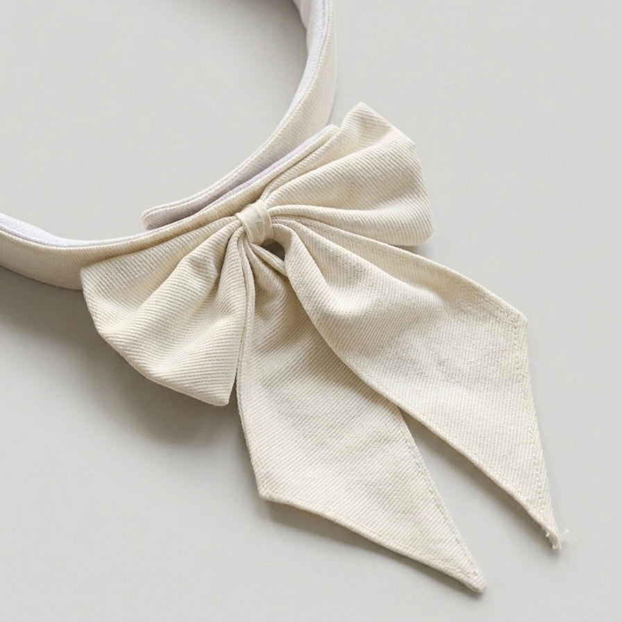 Ribbon Visor - White